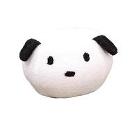 MERIGLARE Animal Footstool with Padded Seat, Removable, Portable Sofa, Footrest, Pouf, Footstool, Ottoman for Home, Bedroom, Entryway, Kids, white dog