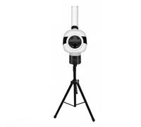 MERIGLARE Badminton Launcher Automatic Shuttlecock Machine Server Thrower With Remote Control Adjustable Tempo Angle Portable Structure Suitable for personal, Multifunctional W