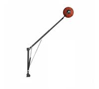 MERIGLARE Basketball Basketball Practice Tool Form Path Ball Holder Steel Support for Targeted Exercises Muscle Memory for Home Gyms, Magnetic Suction Installation