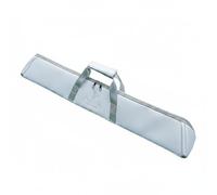 MERIGLARE Billiard Cue Storage Bag Cue Holder Cue Carrier Oxford Cloth with Reinforced Ends Zippered Closure Padded Top Handle Adjustable Shoulder Strap Suitable for Transport Home, White, White