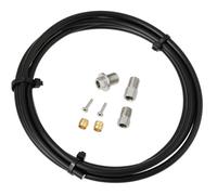 MERIGLARE Brake Tube Hydraulic Disc Brake Hose BH59/90 Black Road Cycle Brake Line for Internal Frame Routing and Full Brake System Upgrade Projects