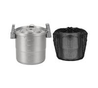 MERIGLARE Camping Cooking Pot Ultralight Outdoor Camp Pot for Survival Travel Hiking