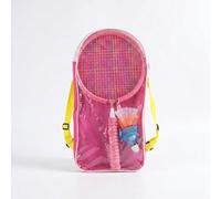 MERIGLARE Children Training Racket Badminton Racket Set Paddle Racquet Kit With Shuttlecocks Lightweight Frame Easy Control Non Slip Handle Suitable for kids training gym class community