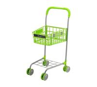 MERIGLARE Children's Mini Grocery Cart Play Toy for Shopping Activities, Green