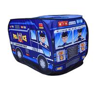 MERIGLARE Children's Play Tents Outdoor Indoor Role Play Toys Up, Police Car