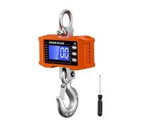 MERIGLARE Crane Scale with Screen High Precision Digital Hanging Scale, 2200lb/1000kg for Farm Garage Fishing