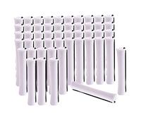 MERIGLARE Curl Cold Wave Perm Rods Hair Curly Wavy Rod Set Women Girls, 50Pcs 1.6cm