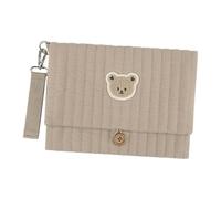 MERIGLARE Diaper Organizer Bag Organizer Cloth Diaper Bag Nappy Pouch for Picnic Beach, brown