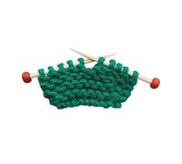 MERIGLARE Dollhouse Woolen Yarn Knitting Cute Dollhouse Wool Yarn Knitting for 1/12 Dollhouse Room Box Decoration Pretend Game Accessory, Green