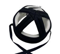 MERIGLARE Elderly Protective Head Hat Anti Fall Cap Thick for Adults Old Poeple Elder Safe Product Soft Seniors Head Protector, black