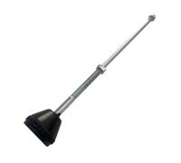 MERIGLARE Exercise Bike Brake Lever Replacement Brake Rod Resistance Knob Tension Shaft With Adjustment Nut Metal And Assembly suitable for indoor fitness bikes, Black, 21cm