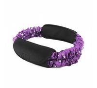 MERIGLARE Exercise Resistance Band Workout Band Hip Band Loop With TPE Elastic Tube Core And Woven Cover With SBR Padding Suitable for Body Sculpting Strength Building Home Gym, Purple 50-125lbs