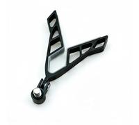 MERIGLARE Fishing Rod Holder Aluminum Alloy Rod Rest Support Head With V Shaped Guide For Secure Hold And Stop And Wait Moments Suitable for bank fishing raft fishing anglers everyday trips , Black