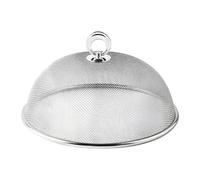 MERIGLARE Food Cover with Handle, Food Plate Covers, Reusable Dome Tent for Drinks, Mesh Cover with Lid, Stainless Steel, Plates & Bowls, for Picnics, BBQ, and Outdoor Dining Multi, XXL