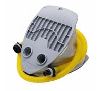 MERIGLARE Foot Air Pump Double Port Pedal Inflator Deflator Portable Construction Compact Lightweight Design for Water Sports Suitable for Kayaks Fishing Boats Lake Outings, Q9 Pedal Air Pump