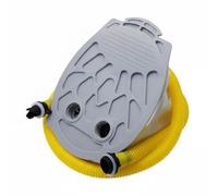 MERIGLARE Foot Air Pump Double Port Pedal Inflator Deflator Portable Construction Compact Lightweight Design for Water Sports Suitable for Kayaks Fishing Boats Lake Outings, Q7 Pedal Air Pump