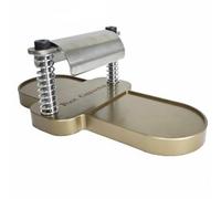 MERIGLARE Foot Arch Pilates Foot Arch Device Foot Exercise Tool Lower Conditioning Aid With Responsive Feel Two Column Support Brushed Metal Texture Titanium