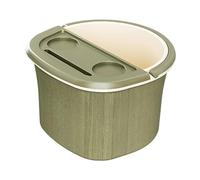 MERIGLARE Foot Bath Soak Tub Feet Bath Basin Bathtub Tools,Portable Versatile Foot Soaking Tub for Picnic Camping Gifts, Green