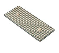 MERIGLARE Foot Massage Pad Wooden Acupressure Board Foot Massager Reflexology Mat Wellness with Raised Acupressure Points Suitable for Home use Office Standing, 40 100cm, Style to 3