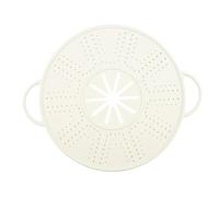 MERIGLARE Guard Lid, Reusable Guard, Overflow Guard for Cooking Pots And Soup Pots in The Kitchen, White
