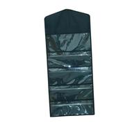MERIGLARE Hanging Wrapping Paper Storage, Double-sided Clear, with Multiple Pockets, Convenient Behind The Door, Closet Gift Bag Organizer.