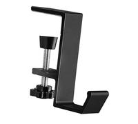 MERIGLARE Headphone Stand with Backpack Holder for Desk Accessories Easy Setup, Black
