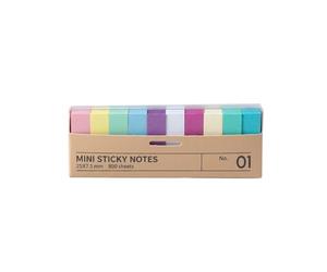 MERIGLARE Index Label Sticker Tabs Flags Markers Lightweight and Handy with for Clear Tagging and Sorting Suitable for Class Notes Office Reports Reading, Morandi Color Series