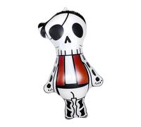 MERIGLARE Inflatable Halloween Decoration Hanging Balloon Spooky Ornament Comes with 2M Rope for Easy Hanging on Trees, Skeleton Ghost