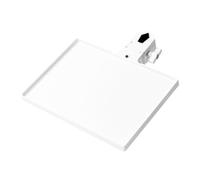 MERIGLARE Lash Tray Holder Eyelash Extension Tray Stand Portable Professiona for Half Moon Light for Home Estheticians Manicurists