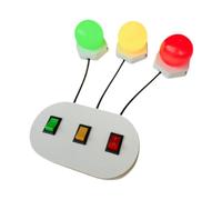 MERIGLARE Light Switch Sensory Toy, Indoor Play Game Sensory Toy, Busy Accessory with 3 Color Lights, As A Birthday Gift for Children, Style B