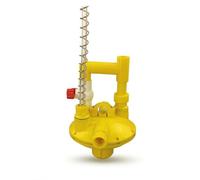 MERIGLARE Livestock Pressure Valve Water Pressure Regulator Inline Reducing Regulating Device With Lever Shutoff and Tube suitable for farm watering setups for chickens and