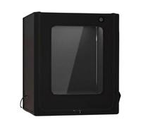 MERIGLARE Machine Dust Cover Printer Cover Engraving Enclosure Housing With Clear Panel Zipper Front Vent Outlet Rigid Structure Alloy Frame Poly Aluminized Suitable for home studios workshops