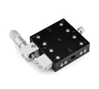 MERIGLARE Manual Positioning Stage Precision Linear Displacement Manual Stage Aluminum Alloy Rigid Body With Mounting suitable for research environments optical, LX60-L