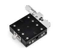 MERIGLARE Manual Positioning Stage Precision Linear Displacement Manual Stage Aluminum Alloy Rigid Body With Mounting suitable for research environments optical, LX60-R