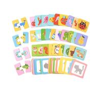 MERIGLARE Matching Puzzles Shadow Matching Toy Cognitive Development Intelligence Board Game Educational Toys for Boys and Girls Kids