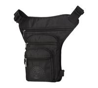 MERIGLARE Men's Thigh Bag with Leg Strap for Hiking And Cycling, Black
