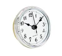 MERIGLARE Mini Clock Insert Clock Head Fit 61mm/2.40inch Diameter Hole Quartz Movement