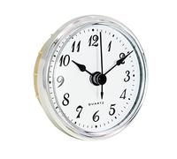 MERIGLARE Mini Clock Insert Clock Head Fit 61mm/2.40inch Diameter Hole Quartz Movement