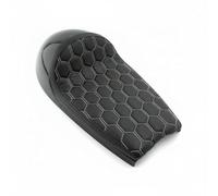 MERIGLARE Motorcycle Seat Pad Universal Application Brat Bump Synthetic Leather Thick Padding Suitable for Customization City Riding, Black, Pineapple