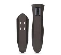 MERIGLARE Mountain Bike Mudguard Set Front Rear Guard With Adjustable Angle Fast Detach Mount Wide Profile Water Protection Aerodynamic Fit suitable for daily, Black