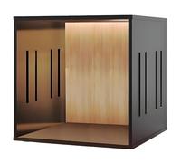 MERIGLARE Multi-level indoor wooden cat house, easy to install shelter