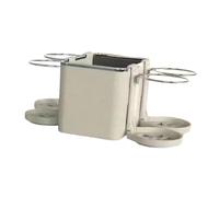 MERIGLARE Multifunctional Car Armrest Storage Box with 4 Water Cup Holders, Organizer, And Tissue Holder for Auto Accessories, Beige