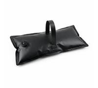 MERIGLARE Portable Weight Container Water Weight Bag Counterweight Anchor Base With Welded Waterproof Seams And Carry Strap In PVC Suitable for up events storefront expo portable stands, 20KG