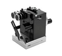 MERIGLARE Punch Forming Machine Three Jaw Punch Former Bench Grinder Chuck Tool Grinder Manual Grinding Shaft Machine With, Mini Pin Grinding Machine 0.005mm Precision