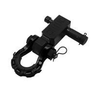 MERIGLARE Reliable Trailer Hook With Black Textured Grip And Looped Clip Handling During Installation Suitable For Towing Applications, Black