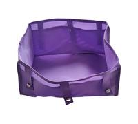 MERIGLARE Rollator Bag Under Seat for Four Wheel Rollator Detachable Walker Pouch Walker Hanging Storage Basket for Cups Essentials, Purple