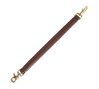 MERIGLARE Saddle Girth, Grip Girth, Retaining Girth, Balance Girth with Snap Closures, Made of PU Leather, Suitable for Equestrian Training, Brown