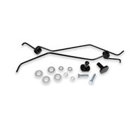 MERIGLARE Snowmobile Track Assembly With Steel Wire Ice Scratcher Kit For Hard Packed Trail Riding And Overheating For Cold Weather Snowmobile Modification Maintenance