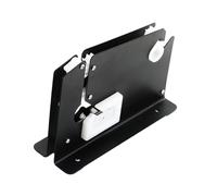 MERIGLARE Steel Tape Bag Sealer Fits 75mm Tape Heavy Duty Bag Cutting and Taping Machine Food Packaging Sealer Bag Tying Machine, Black