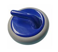 MERIGLARE Training Ball Dry Land Floor Slide Disc Ice Training Gear With Handle Ergonomic Grip Synthetic Build Suitable for School Gyms Community Centers Indoor, Blue, 195mm